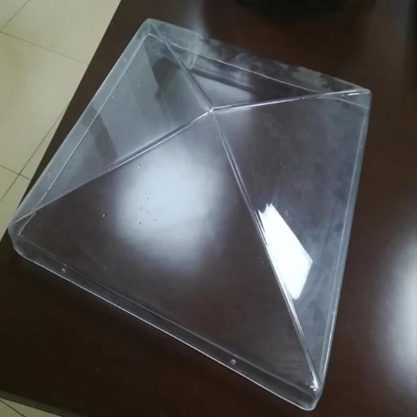 Indoor Dome Skylight Roofing 50 Micron UV Coating Soundproof Easy To Install