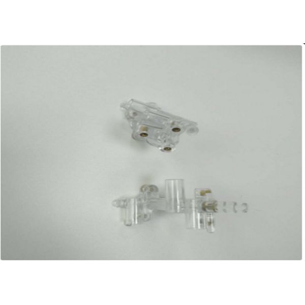 Clear Color Medical Injection Molding Components Hot / Cold Runner Type