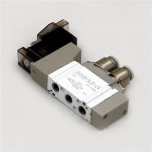 Cheap White Single Coil Solenoid Valve , SMC Type Three / Two Way Air Valve for sale