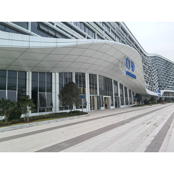 Mirror Finish PVDF Aluminum Composite Panel Sheet 4mm  Brushed