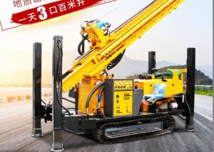 China Top Hammer 350 Meters Crawler Drill Rig Pneumatic Rotary Industrial on sale