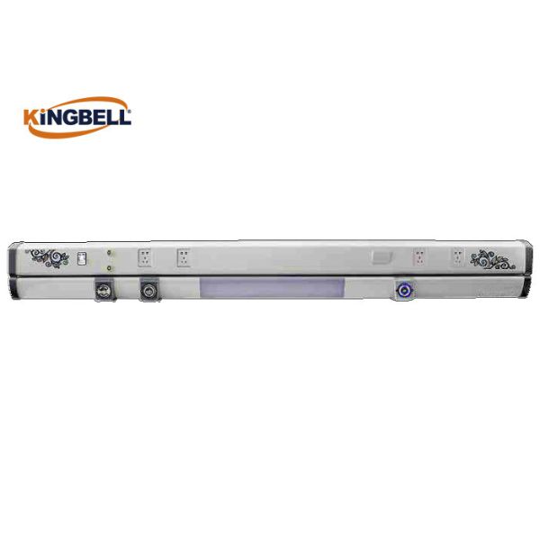 Aluminum Alloy Medical Bed Head Unit /  Bed Head Wall Panels Nurse Call