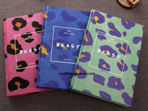 Cheap OEM fabric hardcover notebook cute design OEM notebook fast delivery for sale