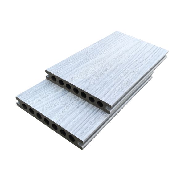 Co Extrusion WPC Deck Boards Anti Slip Surface for Traffic Zones Pool Areas 21*145 mm
