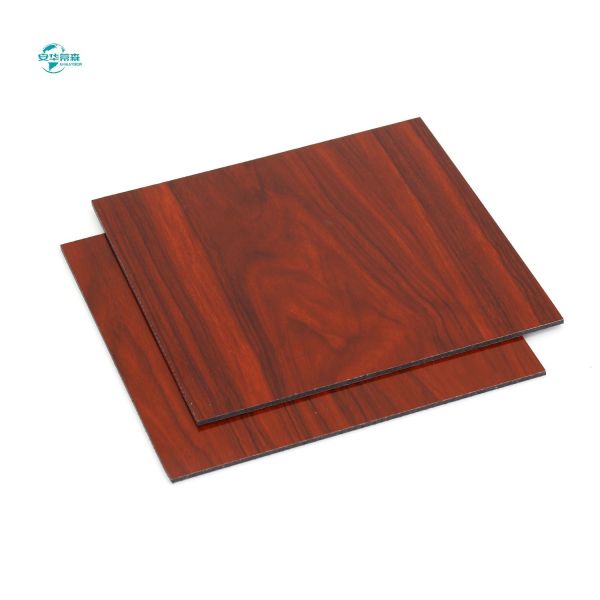 1220mm Width Sandwich Panels Wide Range of Wood Grain Colors