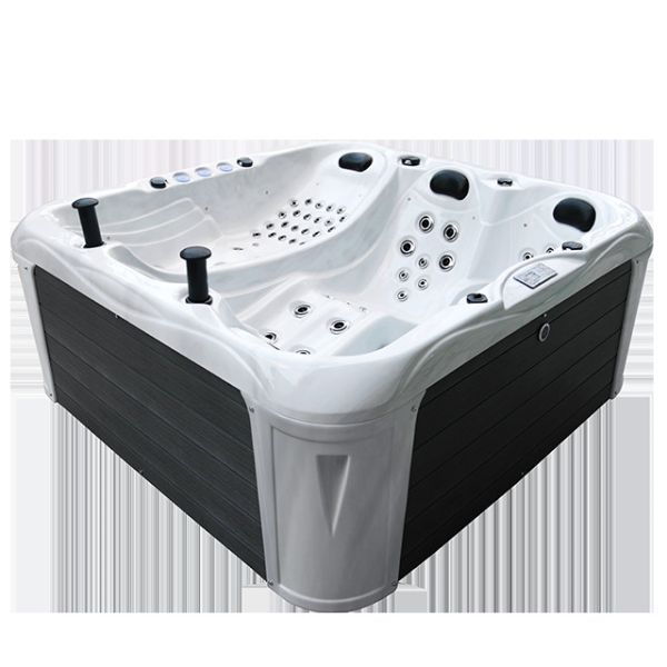 High Quality 4 Persons Outdoor Spa Hot Tub Spas Bubble Bathtub For Massage
