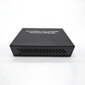 Cheap 10G SM Singlemode Simpex SFP Fiber Optic Unmanaged Media Converter for sale