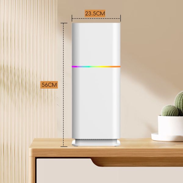 Automatic HEPA Home Air Purifier For Large Family Room 40m2