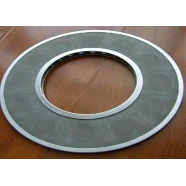 Alkali Resistance Hemming 304 Stainless Steel Filter Mesh 5mm 600mm Annular