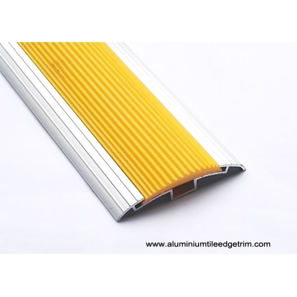 Anti Slip Aluminium Floor Trims Adjustable Height / Edge Transition Floor Tile Beading