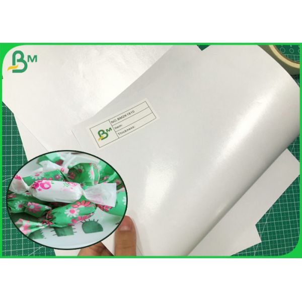 50G Paper Craft + 15G PE Coated FDA Sugar Packaging Paper With Stick Resistant