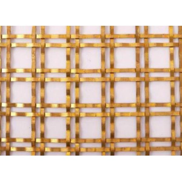 Stainless Steel 316 Decoration Wire Mesh with 1.5mm Wire Diameter and Customized Color for Inner Decoration