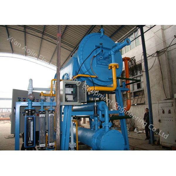 6 KW Exo Gas Generator , Nitrogen Gas Generator 8 T/H Cooling Water Consumption