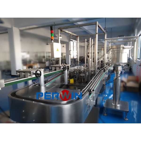 PW-HX210 Diagnostic Reagent Filling Line With Sticker Labeling Line