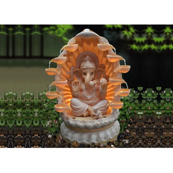 Home Interiors Decoration  Buddha Water Fountain