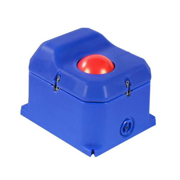 Terrui blue single-hole drinking fountain: 40L large capacity, polyethylene material, easy to clean