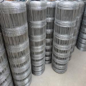 China High Strength Cattle Wire Mesh Fencing Galvanized Wire Fence Roll 1.8m Tall on sale