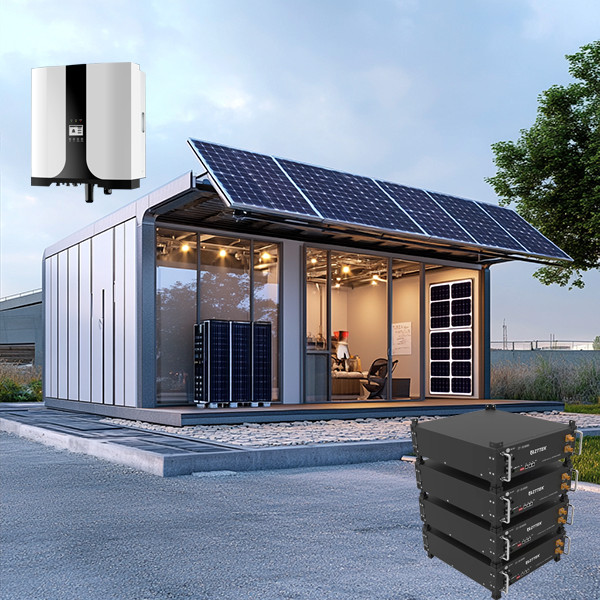 Renewable Energy Microgrid With LFP Battery Storage 25kW 25KWH