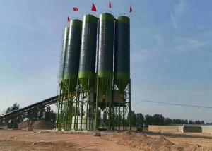 China Automatic Control HZS50 Concrete Batching Plant , Electric Cement Mixer Fixed on sale