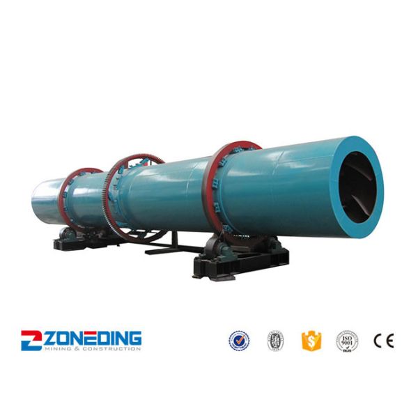 HG2.2×15 Industrial Dryer Machine Hot Air Rotary Dryer For Cement