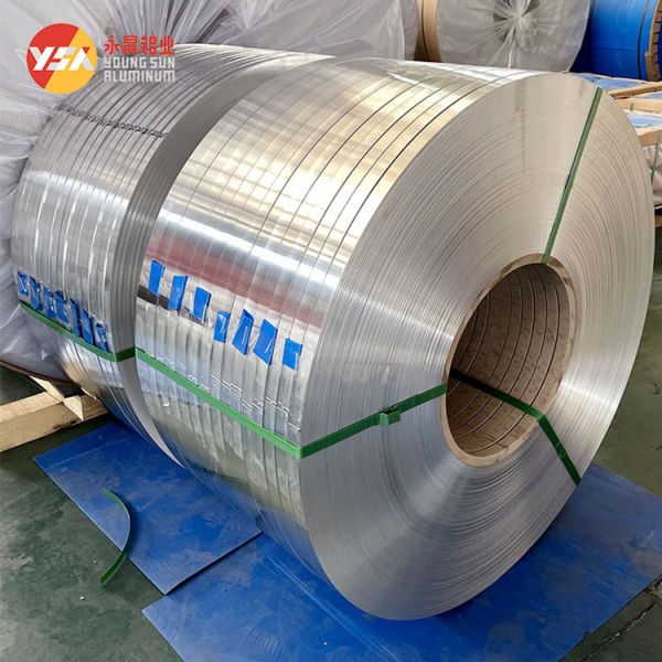 1000 3000 series 0.2 to 3mm aluminum coil aluminum strip for fadiator fin factory direct delivery