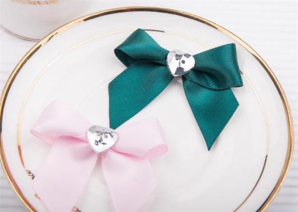 Quality Decoration Tie Satin Ribbon Bow Washable Home Textile With Dyeing wholesale