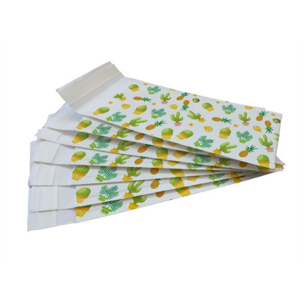 Recyclable Kraft Corrugated Envelopes Pantone CMYK Printing IECC