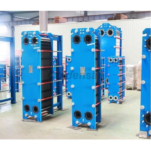 Industrial 300kw 1400 Kw Intercambiador De Placas Hvac Steam Water Domestic Boiler Plate Heat Exchang Heater Exchanger