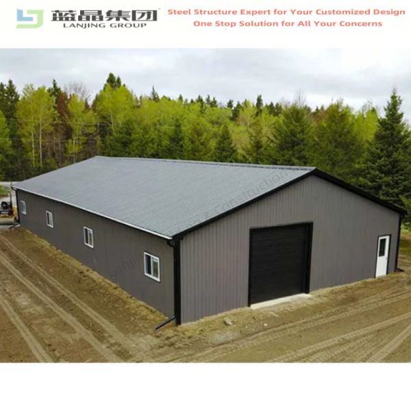 Sandwich Panel Prefa Steel Frame Warehouse Building Garage Shed Workshop