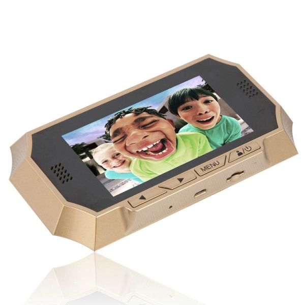 4.3 Digital Door Peephole Viewer Photo Video Camera Recorder Night Vision Door Eye Smart PIR Doorbell Intercom System