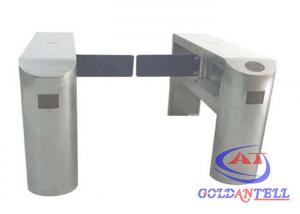 China Passage Controlled Swing Barrier Gate With Mifare Card Reader And Software on sale