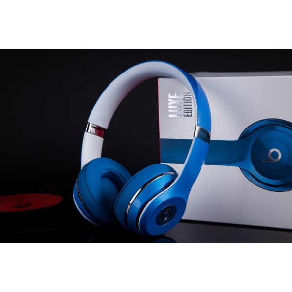 2016 Newest Beats Solo2 Over-The-Ear Luxe Edition Blue Headphones with seal box made in china grgheadsets-com.ecer.com