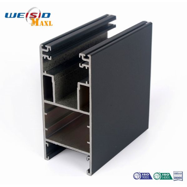 Customized Aluminum Door Profile Support Anodizing / Powder Coating
