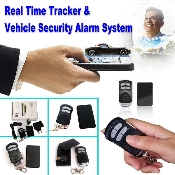 RFV7 Mini Car GSM SMS LBS AGPS Tracker Tracer Vehicle Security Anti-Theft Alarm