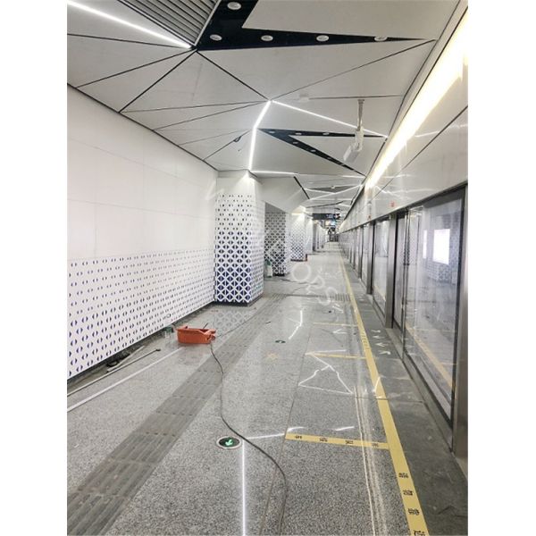8.0mm Ceramic Coated Metal Sheet / Decorative Aluminium Sheet 6000mm length