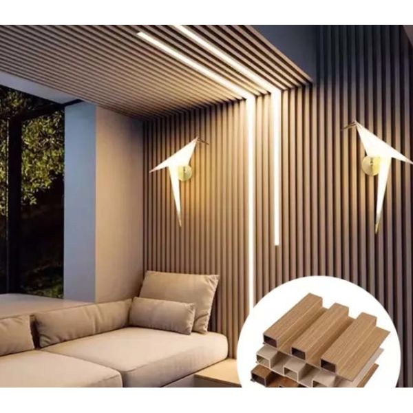 Wood Plastic Composite Interior WPC Wall Panel Indoor WPC Wall Panel