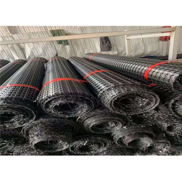 Basalt Mesh Fiberglass Geogrid 8m Width 100m Length
