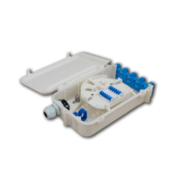 PP ABS FTTx fiber optic termination box for SC FC LC ST adaptors