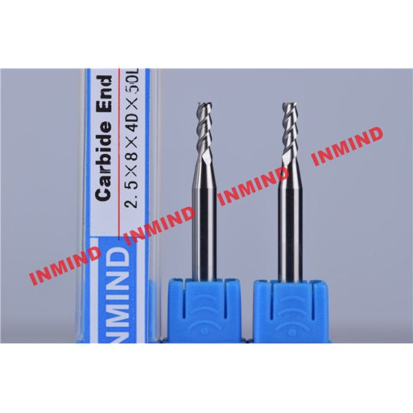 7 mm Cutting Length Aluminum End Mill For Molding / Engine Industry