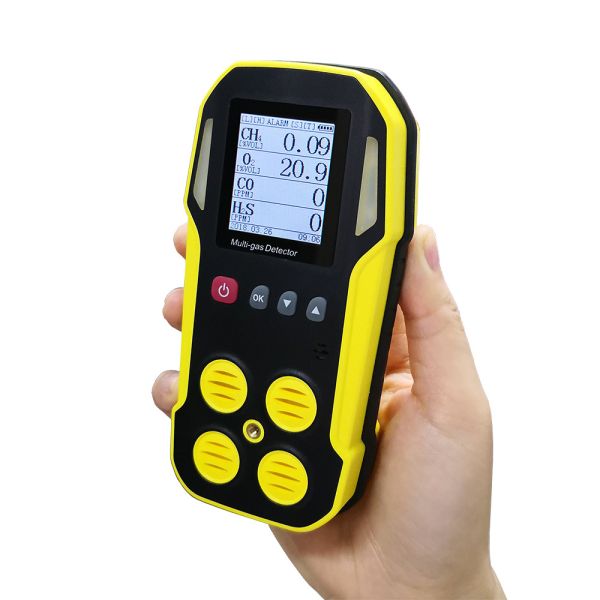 IP54 Waterproof Personal Multi Gas Monitor Detector For Oil Gas & Chemical Industries
