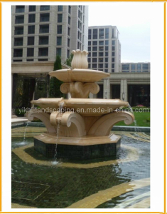 Stone Fountain Carved Water Fountain for Garden Outdoor