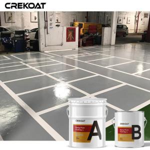 Cheap Odorless Industrial Epoxy Floor Coating Self Leveling Concrete Floor Paint For Forklift Traffic for sale