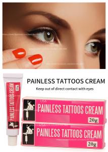 Cheap Tattoo Painless Cream Anesthetic Numbing Cream 10g 20g 30g Tube Pain Relieving for sale