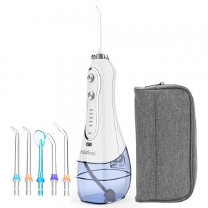 Cheap Battery Operated Water Flosser With 2500 MAh Large Battery Dental Oral Irrigator for sale