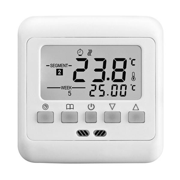New Digital Thermostat Weekly Programmable 16A Floor Heating Thermostat Room Temperature Controller Thermometer