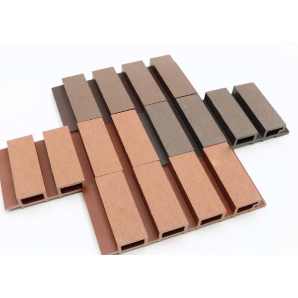 Outdoor Wood Plastic Composite Exterior Wall Cladding PVC WPC Wall Panels