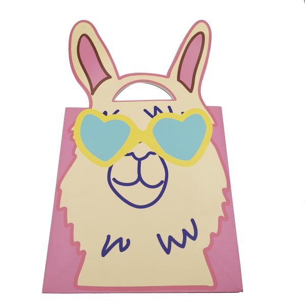 Professional Customized Pink Paper Shopping Bag for Packaging