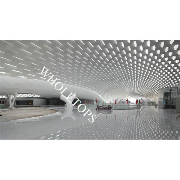 Customized Color 3mm Thick Curved Aluminum Panels Column Cladding