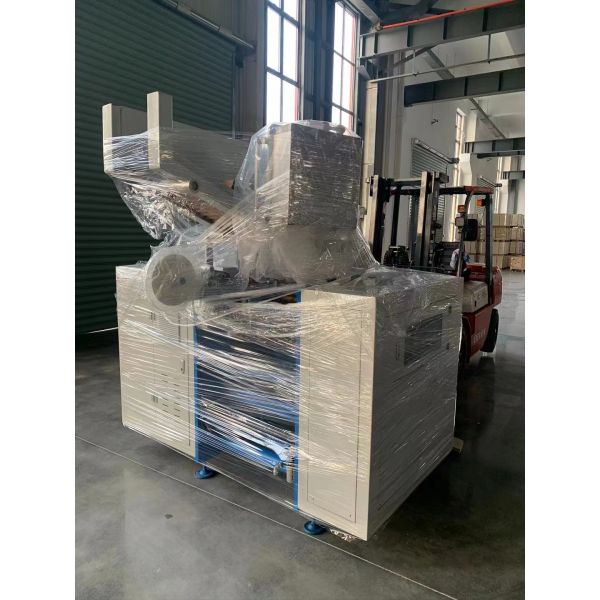 Wood Packaging Material Semi-automatic Aluminum Foil Rewinding Machine with Long and 380V