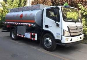 Cheap Aluminium Diesel Fuel Gasoline Tankers Trucks 4x2 With 3300mm Wheelbase for sale